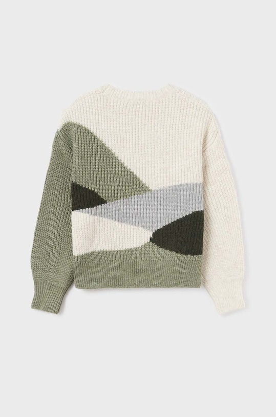 Mayoral pulover pentru copii din amestec de lana verde 7306.8D.Junior.9BYX