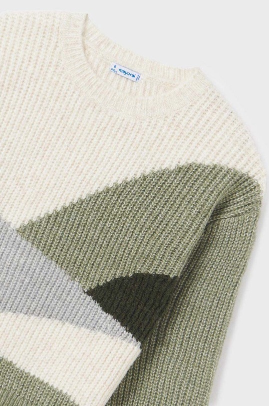 Mayoral pulover pentru copii din amestec de lana 7306.8D.Junior.9BYX verde