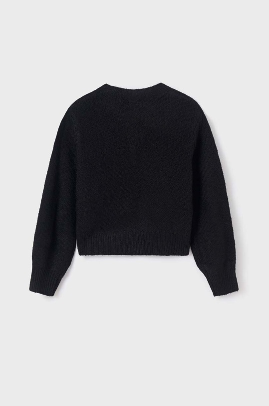 Mayoral kardigan z domieszką wełny dziecięcy 7311.8A.Junior.9BYX czarny AW23