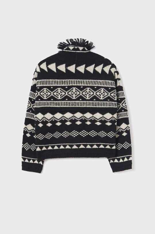 Dziewczynka Mayoral kardigan dziecięcy 7312.8C.Junior.9BYX czarny