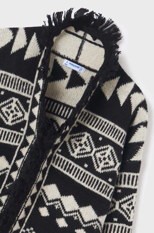 Mayoral kardigan dziecięcy czarny 7312.8C.Junior.9BYX