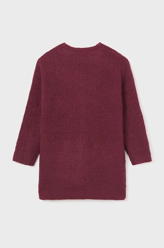 Mayoral gyerekkardigán gyapjúkeverékből 7313.8D.Junior.9BYX burgundia