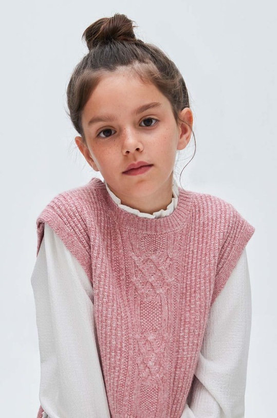 Mayoral kamizelka dziecięca 7314.8D.Junior.9BYX różowy AW23