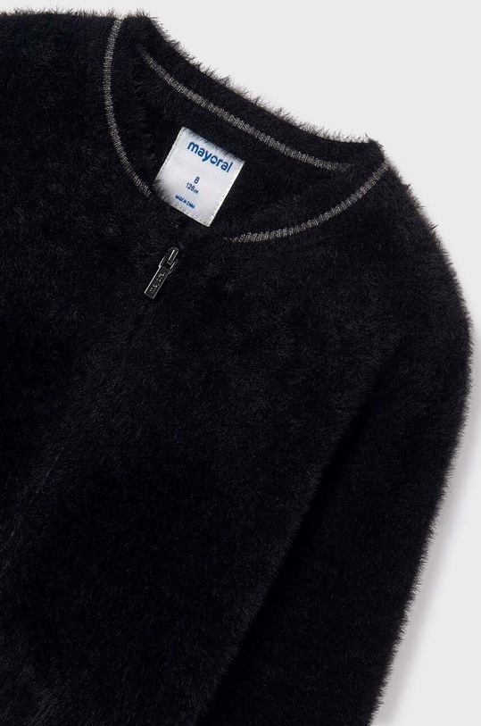 Dziewczynka Mayoral kardigan dziecięcy 7317.8G.Junior.9BYX czarny