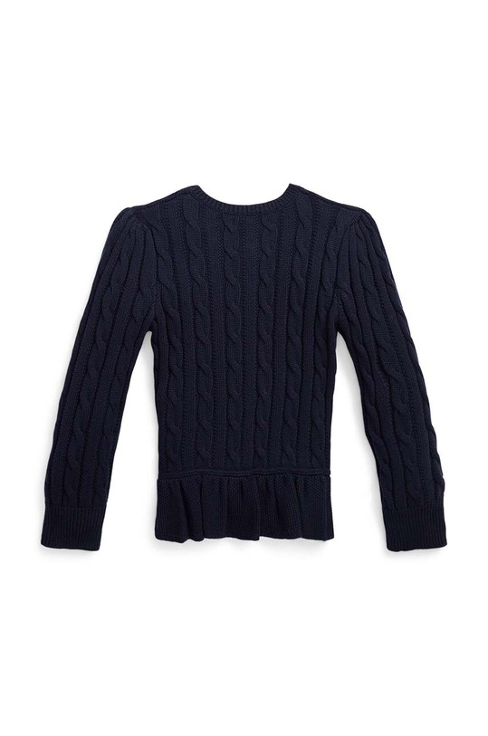 Polo Ralph Lauren kardigan bawełniany dziecięcy 312737911044 czarny AW23