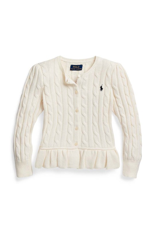Polo Ralph Lauren kardigan bawełniany dziecięcy pozostałe beżowy 312737911045