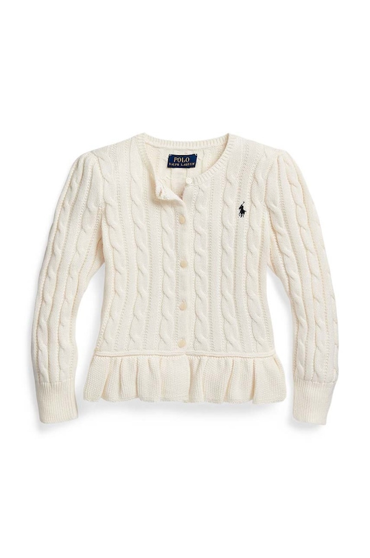 Polo Ralph Lauren kardigan bawełniany dziecięcy pozostałe beżowy 312737911045