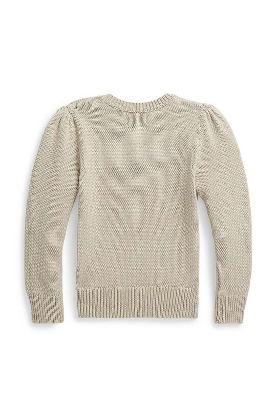Κοριτσίστικα Παιδικό βαμβακερό πουλόβερ Polo Ralph Lauren 312919958001 μπεζ