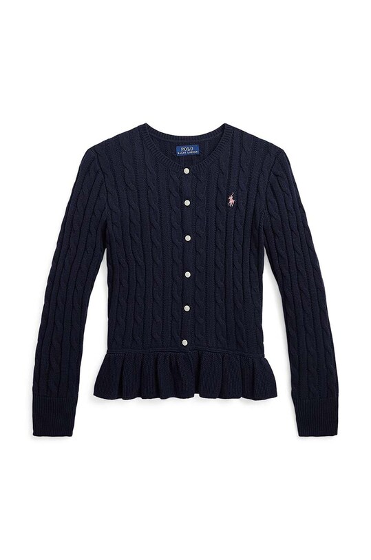 Παιδική βαμβακερή ζακέτα Polo Ralph Lauren άλλο σκούρο μπλε 313737911044
