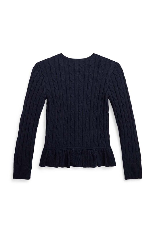 Παιδική βαμβακερή ζακέτα Polo Ralph Lauren 313737911044 σκούρο μπλε AW23