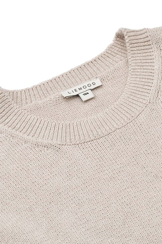 Хлопковый свитер для младенцев Liewood бежевый LW17941