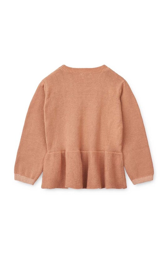 Хлопковый свитер для младенцев Liewood LW17941 оранжевый AW23