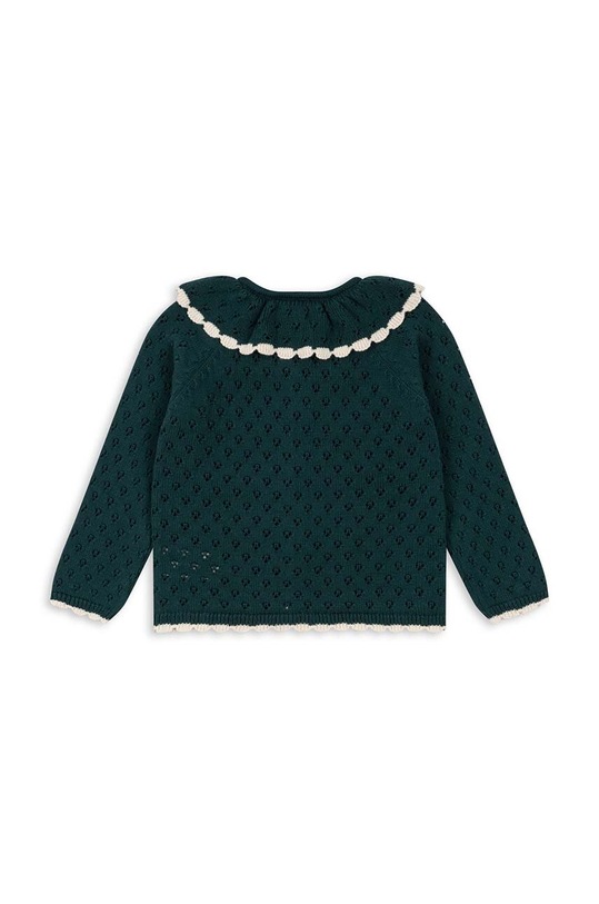 Fete Konges Sløjd cardigan copii KS6412 verde