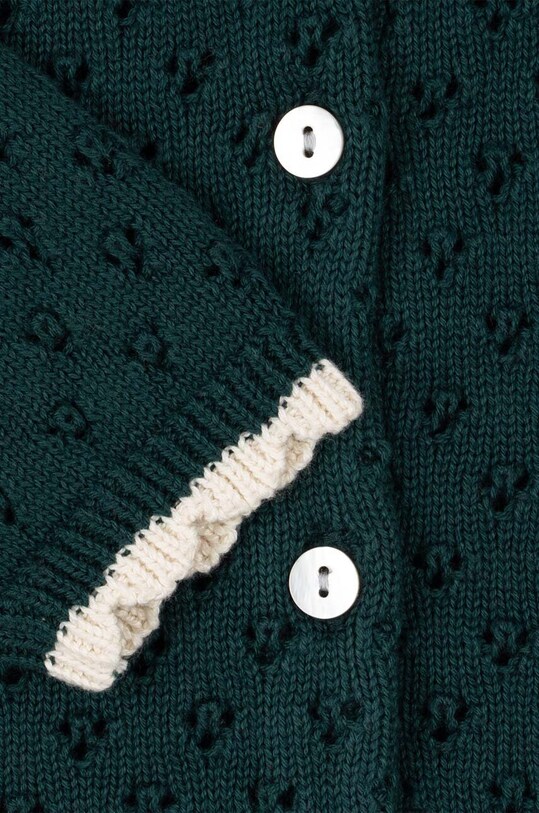 Konges Sløjd cardigan copii KS6412 verde