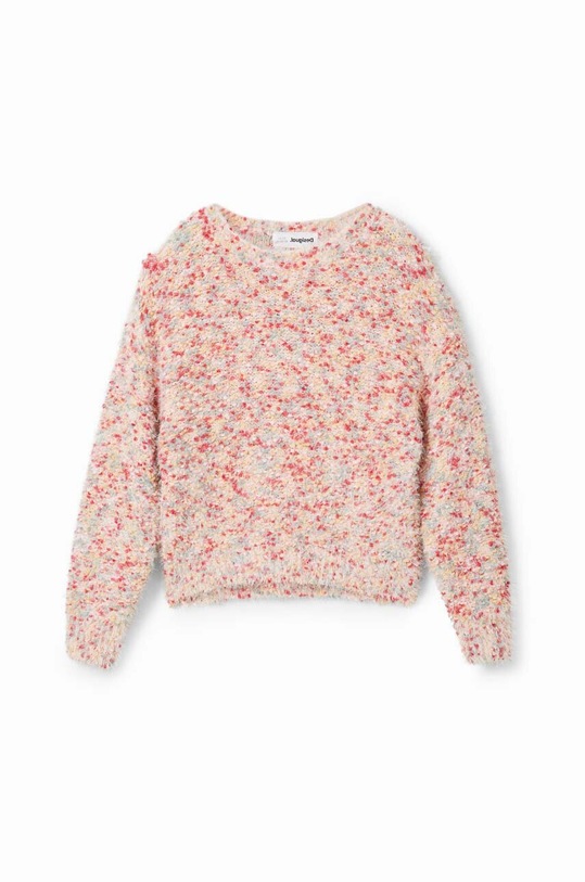 Detský sveter s prímesou vlny Desigual 23WGJF04 viacfarebná AW23