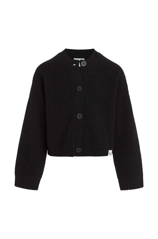 Calvin Klein Jeans kardigan dziecięcy IG0IG02215.9BYX czarny AW23