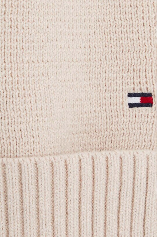 Detský bavlnený sveter Tommy Hilfiger béžová KG0KG07626.128.176.9BYX