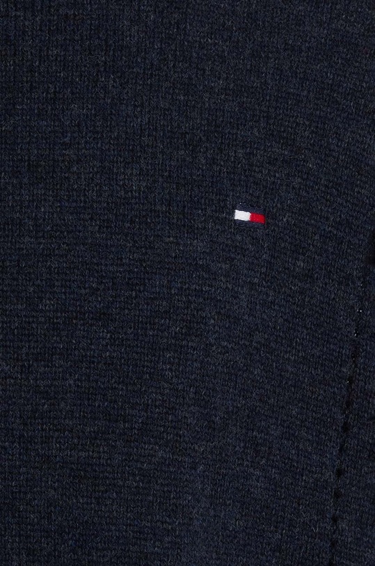 Tommy Hilfiger pulover de lână pentru copii bleumarin KG0KG07801.128.176.9BYX