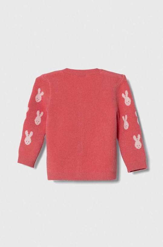 Kojenecký kardigan United Colors of Benetton 115JB500H.W.SEASONAL růžová AW23