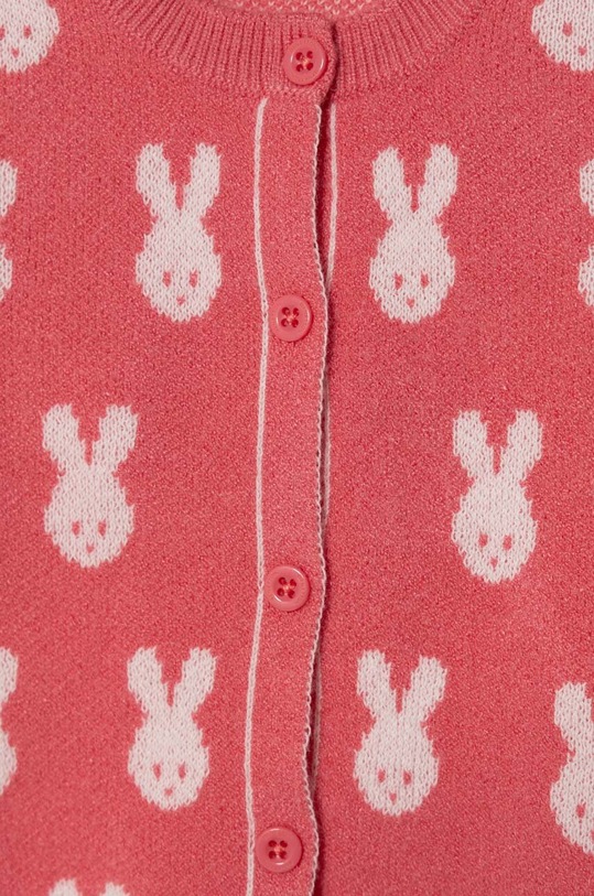 DÍVKA Kojenecký kardigan United Colors of Benetton 115JB500H.W.SEASONAL růžová
