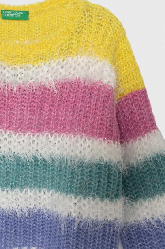 DÍVKA Dětský svetr s příměsí vlny United Colors of Benetton 116QQ103W.G.SEASONAL vícebarevná
