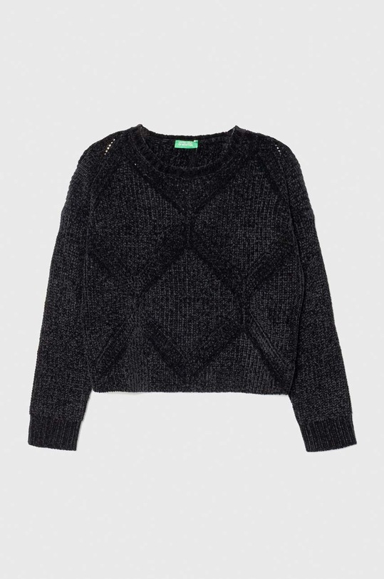 Παιδικό πουλόβερ United Colors of Benetton άλλο μαύρο 13HHC103V.G.SEASONAL