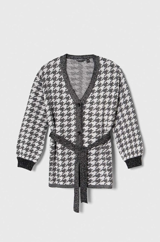 Παιδική ζακέτα με μείγμα από μαλλί Guess με μείγμα μαλλιού γκρί J3BR12.Z39N0.9BYX