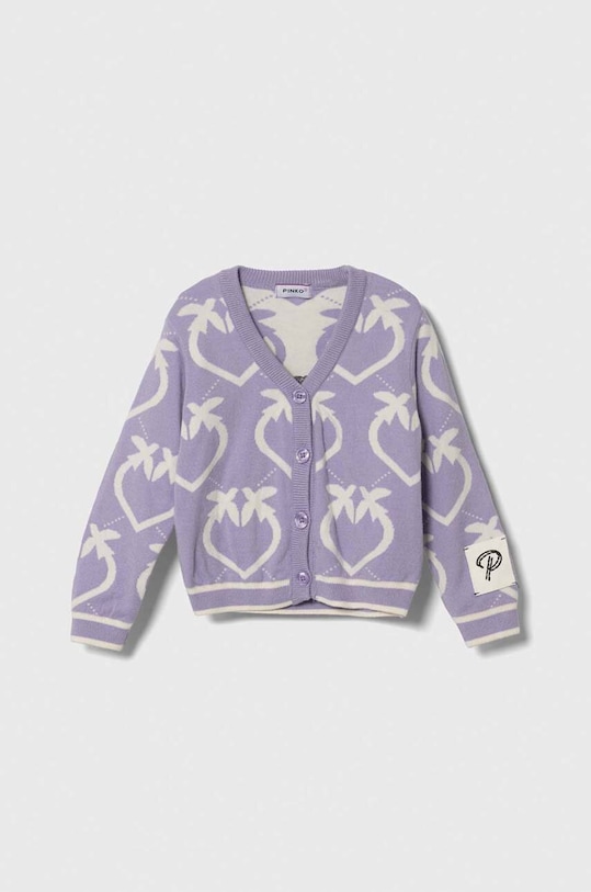 Дитячий кардиган Pinko Up інші фіолетовий F3PIBGCA144
