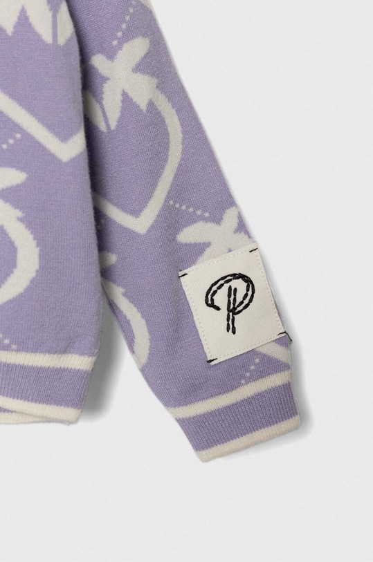 Дівчинка Дитячий кардиган Pinko Up F3PIBGCA144 фіолетовий