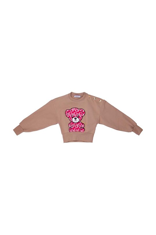 Дитяча кофта Pinko Up F3PIBGSW110 бежевий AW23