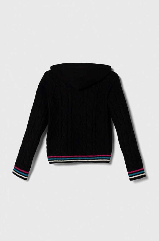 Pinko Up pulover copii F3PIJGJP273 negru AW23