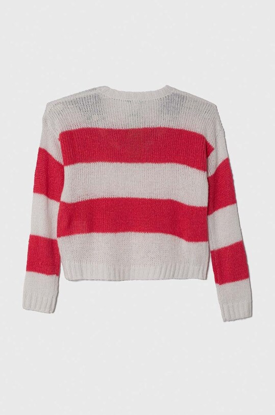 United Colors of Benetton pulover pentru copii din amestec de lana 126QQ104P.G.SEASONAL roz AW23