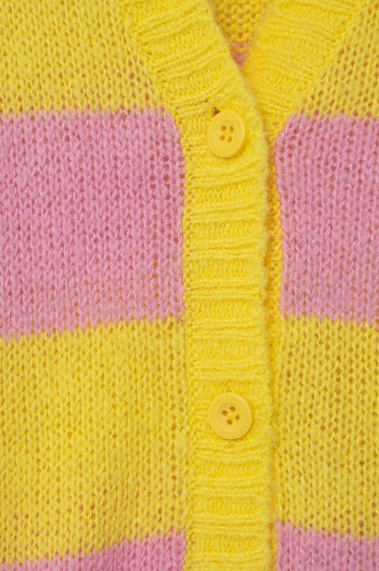 Fete United Colors of Benetton pulover pentru copii din amestec de lana 126QQ600R.G.SEASONAL galben