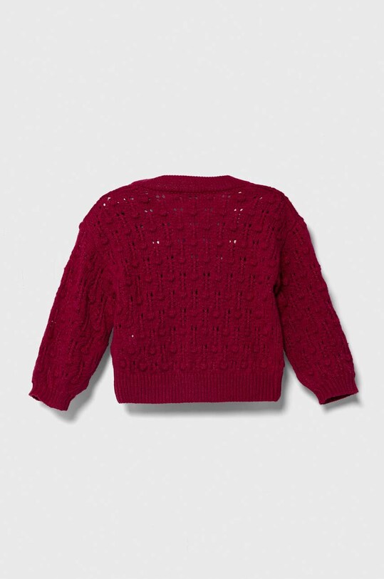 Детский свитер с примесью шерсти United Colors of Benetton 1UTKG6009.P.SEASONAL фиолетовой AW23