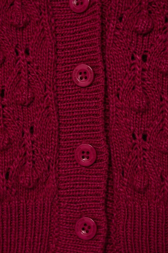 Fete United Colors of Benetton pulover pentru copii din amestec de lana 1UTKG6009.P.SEASONAL violet