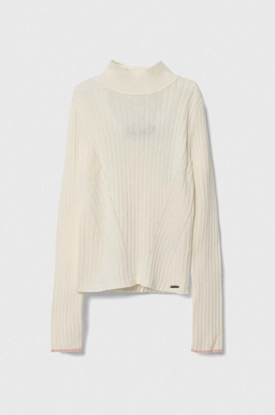 Detský sveter Pepe Jeans stredne hrubá béžová PG701069