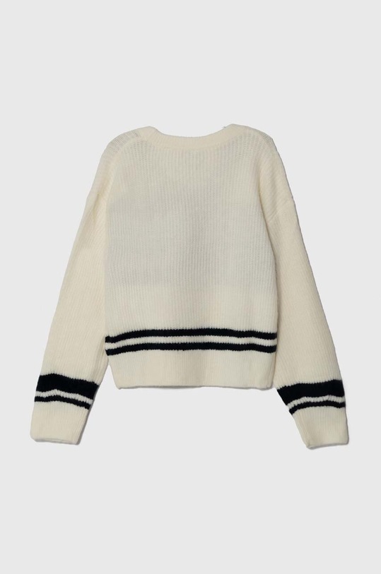 Pepe Jeans sweter z domieszką wełny dziecięcy PG701068 beżowy AW23