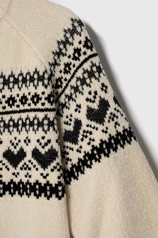 Dziewczynka Pepe Jeans sweter dziecięcy PG701066 beżowy