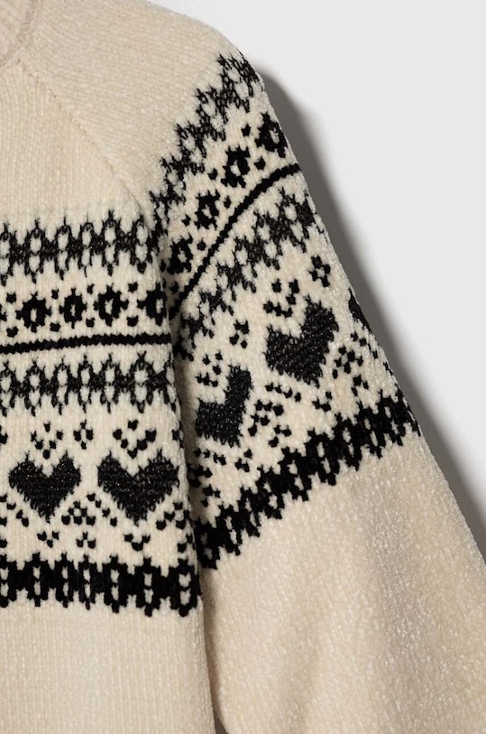 Dziewczynka Pepe Jeans sweter dziecięcy PG701066 beżowy