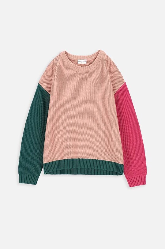Coccodrillo sweter dziecięcy pozostałe różowy ZC3172101PUJ