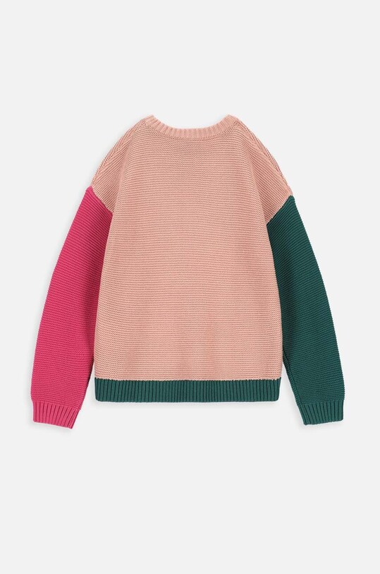 Coccodrillo sweter dziecięcy ZC3172101PUJ różowy AW23