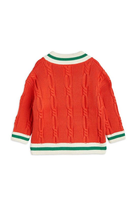 Băieți Mini Rodini pulover de bumbac pentru copii 2362010842 rosu