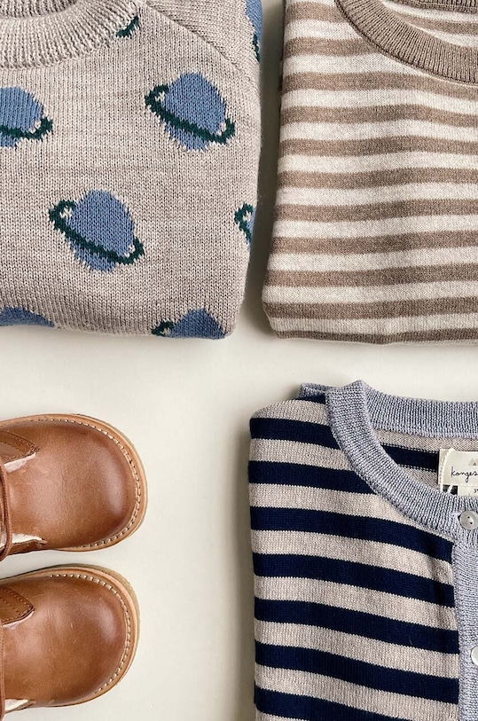 Вовняний дитячий светр Konges Sløjd KS6189