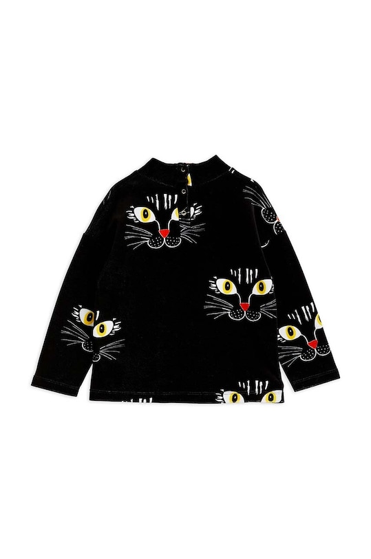 Mini Rodini gyerek melegítőfelső pamutból 2372017899 fekete AW23