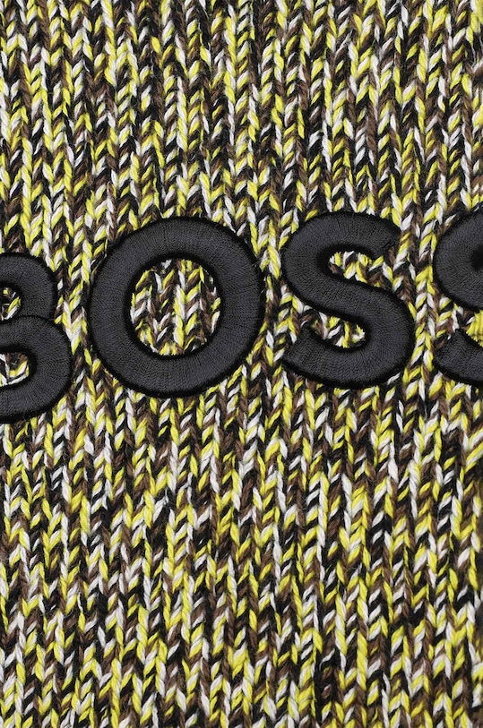 BOSS pulover pentru copii din amestec de lana verde J25Q08.114.150