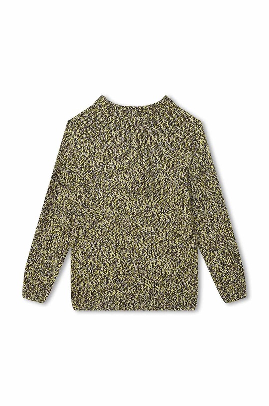 Chłopiec BOSS sweter z domieszką wełny dziecięcy J25Q08.162.174 zielony