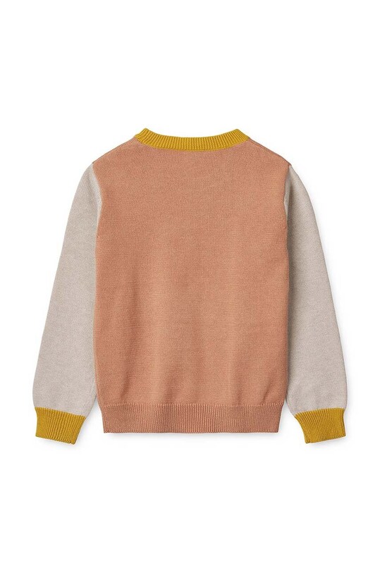 Liewood pulover de bumbac pentru copii LW17245 portocaliu AW23
