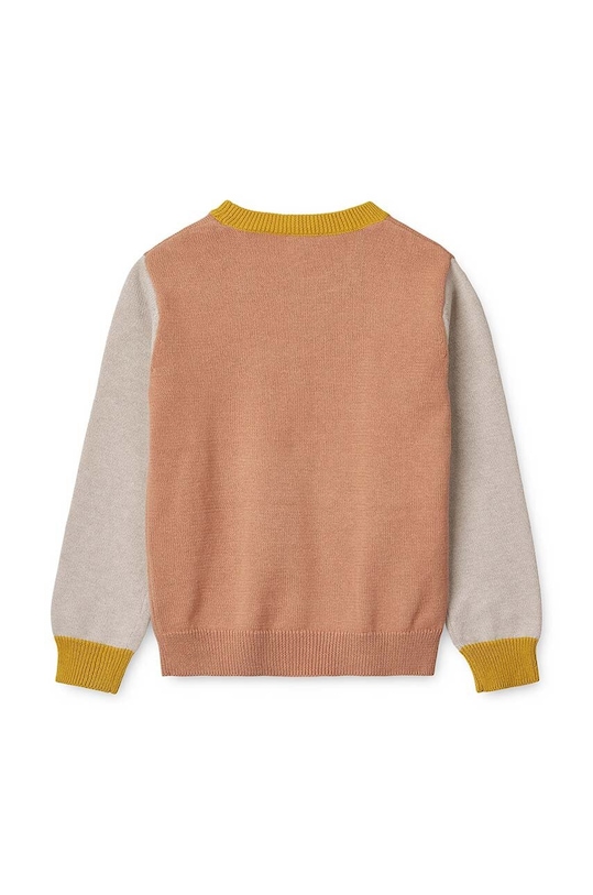 Liewood pulover de bumbac pentru copii LW17245 portocaliu AW23