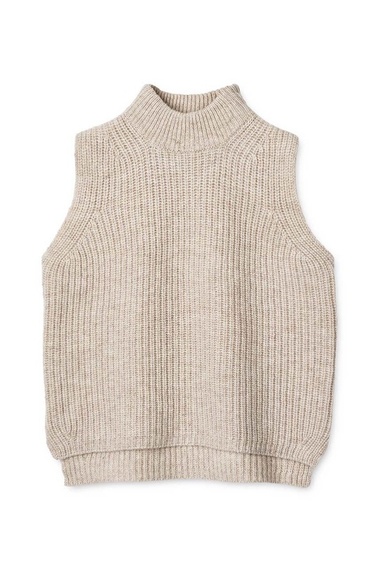 Vlněná vesta Liewood LW18231 béžová AW23