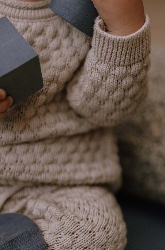 Мальчик Хлопковый свитер для младенцев That's mine 028495 Juno Sweaters 028495 бежевый